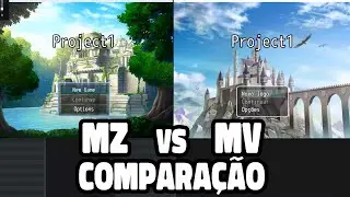 RPG Maker MZ vs MV - Comparação