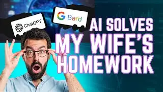 ChatGPT Plus vs. Bard vs. Bing AI - Solving My Wife's Homework Challenge!