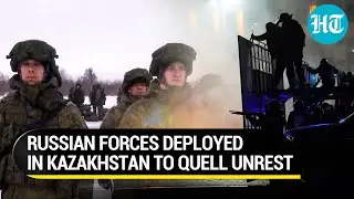 Russian troops in Kazakhstan as deadly violence grips country over fuel price surge