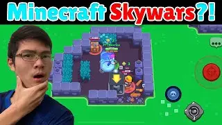 MINECRAFT SKYWARS in Brawl Stars?! | Brawl Stars Map Maker
