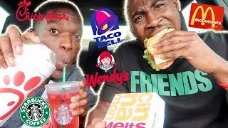 LETTING THE PERSON IN FRONT OF US DECIDE WHAT WE EAT FOR 24 HOURS !!!