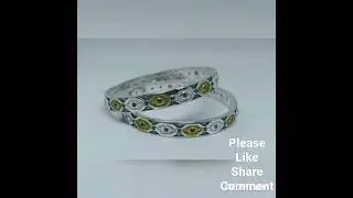 fancy sliver bangles designs 