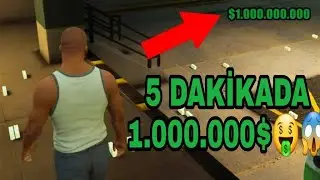 GTA 5'TE 5 DAKİKADA 1.000.000$ KAZANMAK[PS4,PS3,XBOX,STEAM,EPİC GAMES]