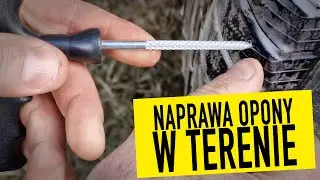 SHORT #10 - naprawa opony w terenie | Przydatne graty w podróży: Zestaw naprawczy do opon w praktyce
