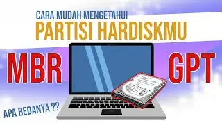 How to find out whether a hard disk partition is GPT or MBR