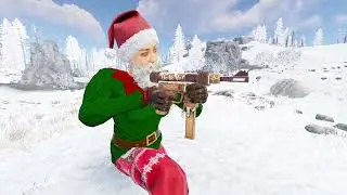 RUST SKIN SPOTLIGHT - Gingerbread SMG