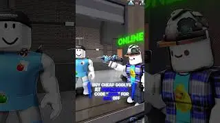 POV: AFK ROUND AS A SHERIFF #mm2 #murderermystery #robloxmm2