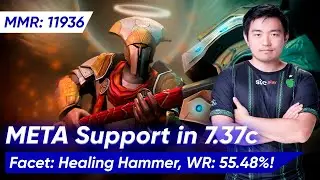 👑 Sneyking OMNIKNIGHT SUPPORT 7.37c | Dota 2 Pro Gameplay