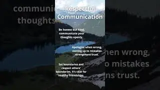 Respectful Communication