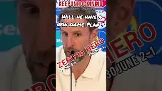 Football. Southgate. ZERO to HERO.Has he a new Game Plan for ENGLAND?