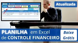 🔹[GRÁTIS] Planilha de Controle FINANCEIRO Pessoal e Fluxo de Caixa {Planilha Excel}