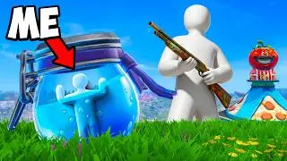 Meccha Chameleon Hide and Seek BUT It's FORTNITE!