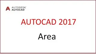 Calculate Area with Autocad || Autocad 2017