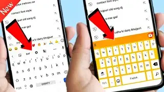 stylish keyboard 😎 || colourfull keyboard in hindi ||change mobile keyboard 2021 || font style ||