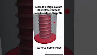 3D Printable Threads & Inserts