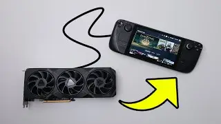 Podłączyłem GPU do Steam Deck'a