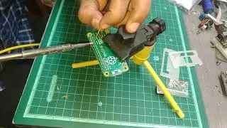 How To Solder Pin Header And Protect Raspberry Pi Zero W #RaspberryPiZero #IoT