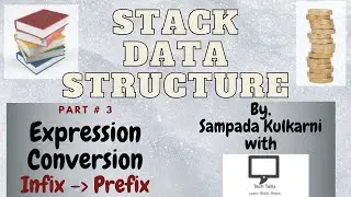 Infix to Prefix expression Conversion with Example | Stack Application | Part # 3 | Data Structure