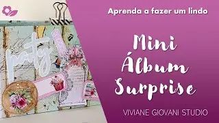 Aprenda a fazer um Mini Álbum Fácil de Scrapbook