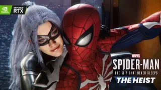 SPIDER MAN REMASTERED PC THE HEIST DLC Gameplay Walkthrough FULL GAME  - BLACK CAT