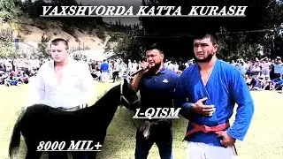 Katta Vaxshivorda qishlogʻida katta kurash bulib oʻtdi.1 qism 29.07.2023