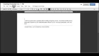 Insert Horizontal Line Google...In 20 Seconds