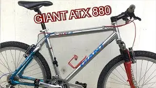 Giant ATX 880. Build cleaned and restored 90’s Retro MTB