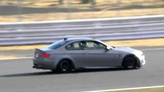 Ninjin E92 M3 at Fuji Speed Way January 2012