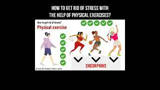 How to get rid of stress with the help of physical exercises? #stress #stressrelief #psychology