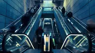 Timelapse Metro Station Test Copenhagen
