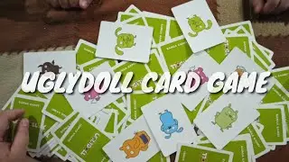 UGLY DOLL CARD GAME TUTORIAL | DURABILITY TEST?