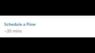 Schedule a flow Trailhead Solution 