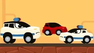 Мультфильмы для детей Полицейская погоня Все серии Мультики про машинки