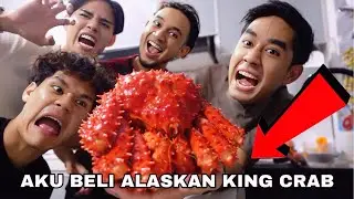 AKU BELI ALASKAN KING CRAB 😂 KETAM PALING MAHAL DI DUNIA 😱🦀