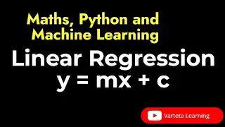 Machine Learning Python and Mathematics || Part 1 || Linear Regression