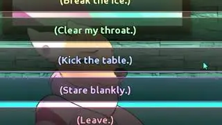 kick the table