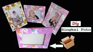 Cara Membuat Frame Foto dari Kardus