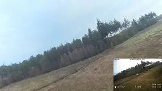 First time with FPV Goggles! - Fatshark Scout - Wizard X220S