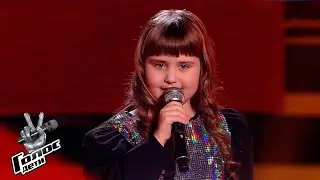 Диана Тихомирова. «Эй, вы, там, наверху» - Слепые прослушивания - Голос.Дети - Сезон 8