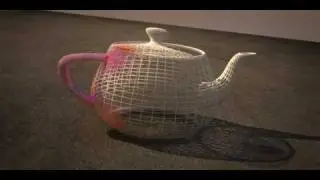 3ds Max Wire Texture  animated