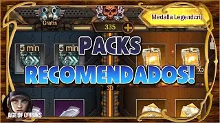 💰Los packs mas recomendados para jugadores de bajo gasto!  - Age of Origins ES