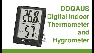 DOQAUS. Digital Indoor Thermometer and Hygrometer