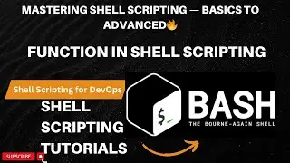 Shell Scripting Tutorial for Beginners – Day 7 | Functions in Bash with Real-Time Examples