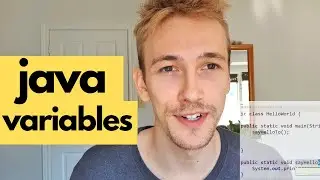 Java Variables (Java Tutorial 2)