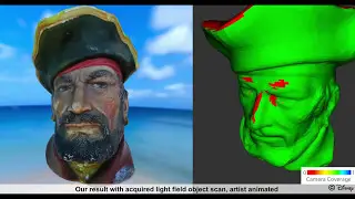 Real-time Rendering of Animated Light Fields