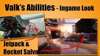 Valk/Valkyrie's Abilities Apex Legends - Jetpack/Rockets/Redeploy - In-game look at Season 9 Legend