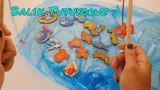 Balık Tutma Oyunu (Mıknatıslı - Ahşap)