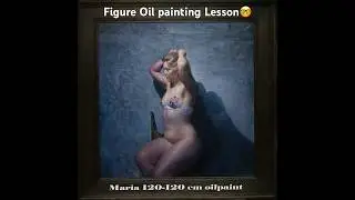 #OilPainting the #femalefigure  from #ArtPhoto - #Artist and #Painter #knutandrevikshåland