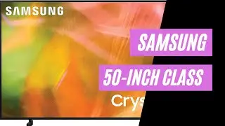 SAMSUNG 50-Inch Class Crystal UHD AU8000 Series - 4K UHD HDR Smart TV with Alexa Built-in