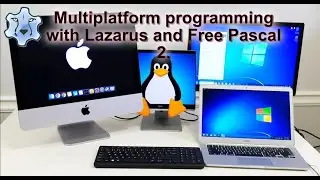Form editor of Lazarus (Free Pascal). How to create application user interfaces.